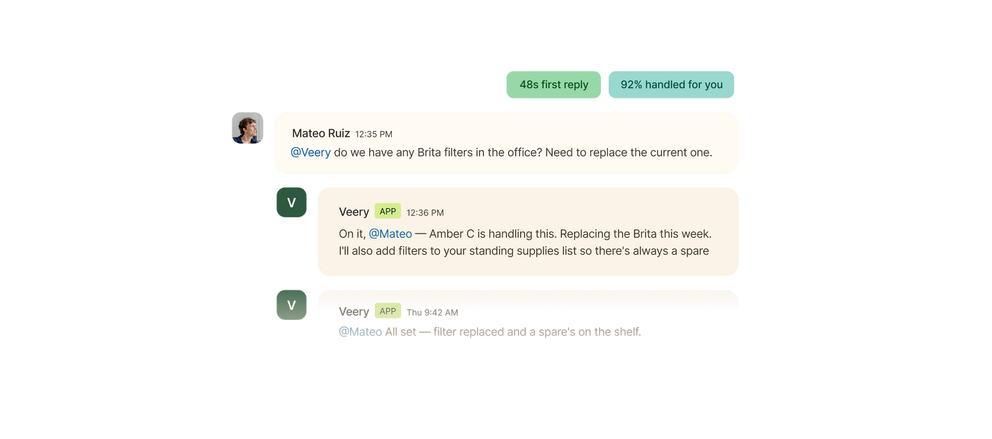 Slack conversation screenshot